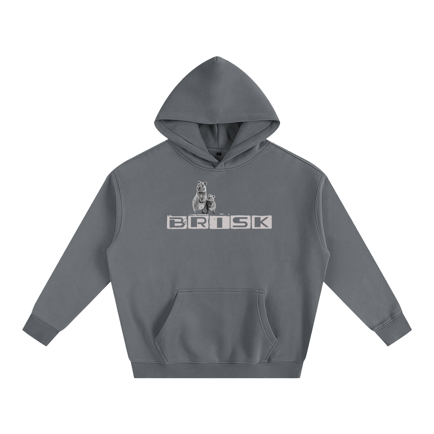 Quokka hoodie Grey