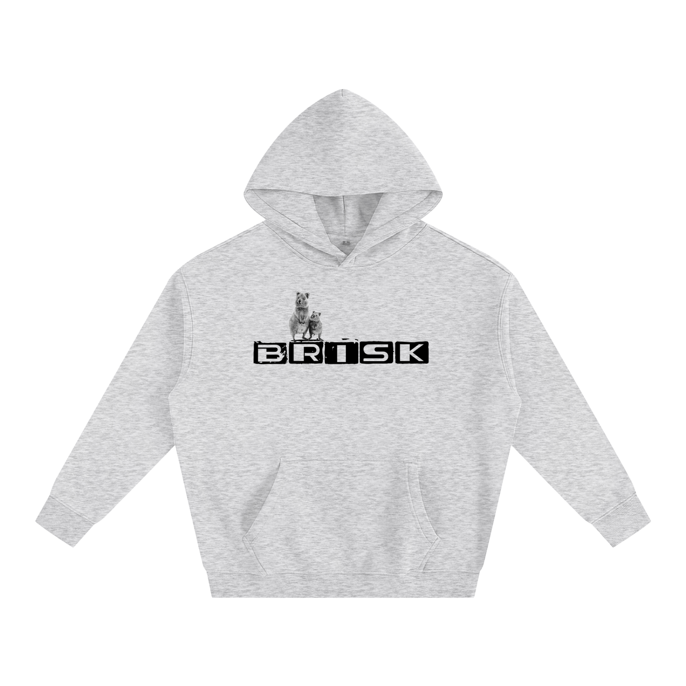 Quokka Hoodie Silver